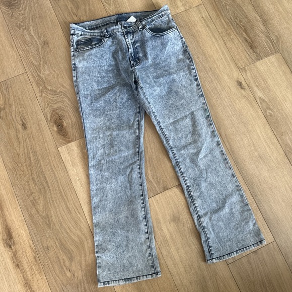 DG2 by Diane Gilman Denim - DG2  Diane Gilman Jeans Women's Acid Wash Denim Bootcut Designer Stretch 10